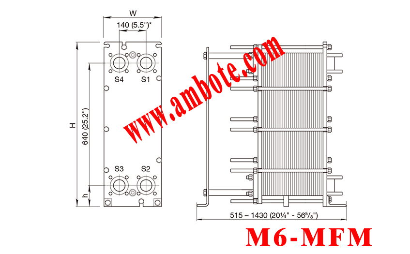 阿法拉伐M6-MFM板式换热器参数